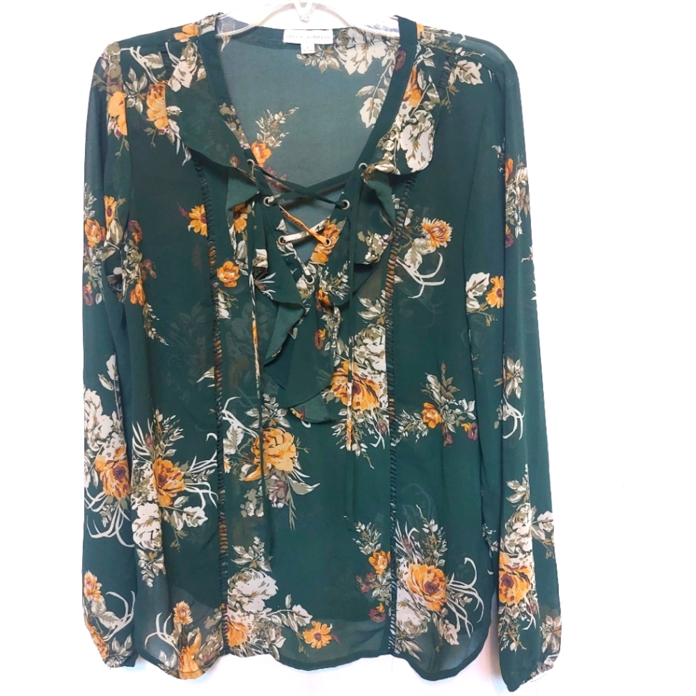 Coco +Jaimeson Floral Design Multicolor Women's B… - image 1